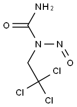 N-NITROSOTRIS-CHLOROETHYLUREA 结构式