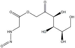 N-NITROSO-D-FRUCTOSE-L-GLYCINE Struktur