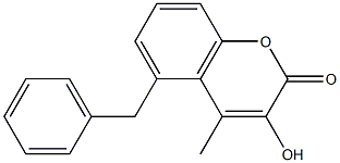 BENZYL-METHYL-HYDROXYCOUMARIN Struktur