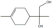 PARA-MENTH-1-ENE-8,9-DIOL,,结构式