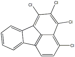 TETRACHLOROFLUORANTHENE Structure