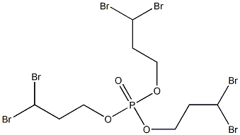 TRI-DIBROMOPROPYLPHOSPHATE 结构式