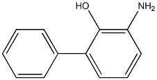 AMINOHYDROXYBIPHENYL 化学構造式