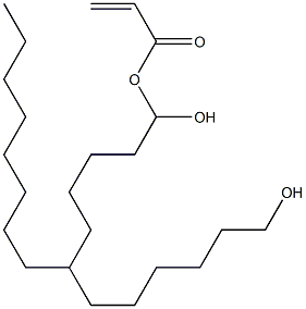 HEXANEDIOLCAPROLACTANEACRYLATE Structure