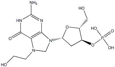 7-HYDROXYETHYL-2'-DEOXYGUANOSINE-3'-MONOPHOSPHATE|