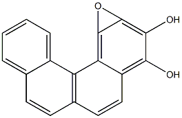 BENZO(C)PHENANTHRENE3,4-DIOL-1,2-EPOXIDE,,结构式