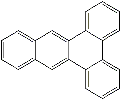 DIBENZO(A)ANTHRACENE Structure