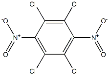 2,3,5,6-TETRACHLORO-1,4-DINITROBENZENE,,结构式