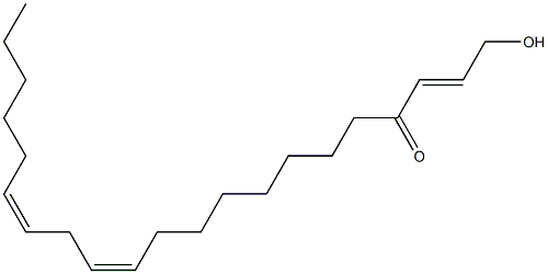 (2E,12Z,15Z)-1-HYDROXYHENEICOSA-2,12,15-TRIEN-4-ONE,,结构式