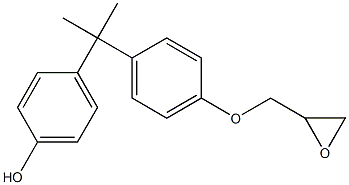 BISPHENOL-A-MONOGLYCIDYLETHER,,结构式