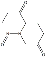 2-BUTANONE,1,1'-(NITROSOIMINO)BIS-,,结构式