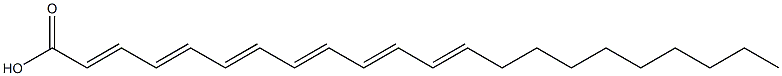 DOCOSASHEXAENOICACID 化学構造式