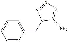 1-benzyltetrazol-5-amine Struktur