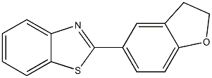 2-(2,3-Dihydro-benzofuran-5-yl)-benzothiazole,,结构式