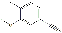 3-Methyloxy-4-fluorobenzonitrile Struktur