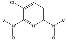 3-Chloro-2,6-dinitropyridine Structure