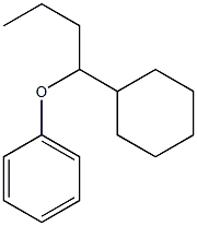 Propylcyclohexylanisole Struktur