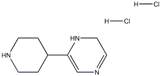 6-(piperidin-4-yl)-1,2-dihydropyrazine dihydrochloride Structure