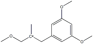 (3,5-Dimethoxy-benzyl)-(2-methoxy-1-methyl-ethyl)- 结构式