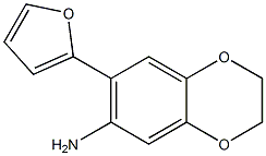  (7-Amino-2,3-dihydro-benzo[1,4]dioxin-6-yl)-furan-