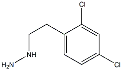 [2-(2,4-Dichloro-phenyl)-ethyl]-hydrazine 结构式