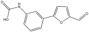 [3-(5-Formyl-furan-2-yl)-phenyl]-carbamic acid Structure