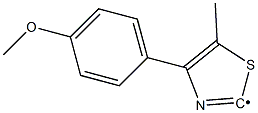 [4-(4-Methoxy-phenyl)-5-methyl-thiazol-2-yl]- Structure