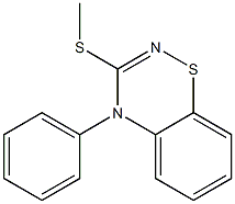 3-Methylthio-4-phenyl-4H-1,2,4-benzothiadiazin-