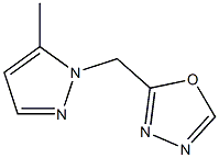  5-(5-Methyl-pyrazol-1-ylmethyl)-[1,3,4]oxadiazole-