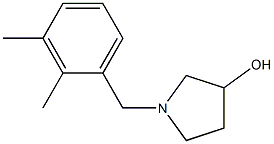 1-(2,3-dimethylbenzyl)pyrrolidin-3-ol,,结构式