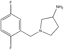 1-(2,5-difluorobenzyl)pyrrolidin-3-amine