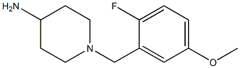 1-(2-fluoro-5-methoxybenzyl)piperidin-4-amine