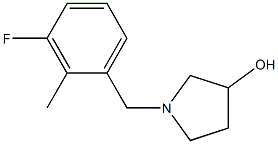 1-(3-fluoro-2-methylbenzyl)pyrrolidin-3-ol Structure