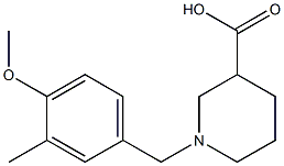 1-(4-methoxy-3-methylbenzyl)piperidine-3-carboxylic acid
