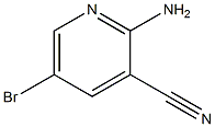 2-amino-5-bromopyridine-3-carbonitrile Structure