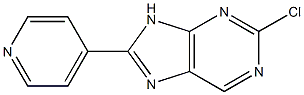 2-chloro-8-pyridin-4-yl-9H-purine