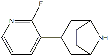  3-(2-fluoropyridin-3-yl)-8-azabicyclo[3.2.1]octane