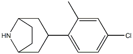 3-(4-chloro-2-methylphenyl)-8-azabicyclo[3.2.1]octane