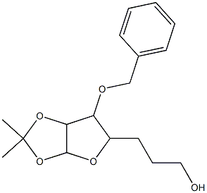 3-(6-Benzyloxy-2,2-dimethyl-tetrahydro-furo[2,3-d][1,3]dioxol-5-yl)-propan-1-ol