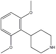 4-(2,6-dimethoxyphenyl)piperidine 化学構造式