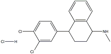 N-Methyl-4-(3,4-dichlorophenyl)-1,2,3,4-tetrahydro-1-Napthalenamine
Hydrochloride