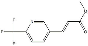 3-(6-TRIFLUOROMETHYL-PYRIDIN-3-YL)-ACRYLIC ACID METHYL ESTER 结构式