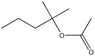 1,1-dimethylbutyl acetate 化学構造式
