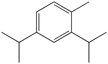 1-methyl-2,4-diisopropylbenzene Structure