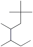 2,2,4,5-テトラメチルヘプタン 化学構造式