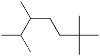 2,2,5,6-tetramethylheptane Structure