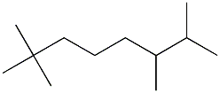 2,2,6,7-tetramethyloctane Structure