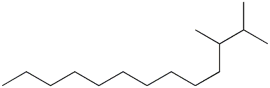 2,3-dimethyltridecane 化学構造式