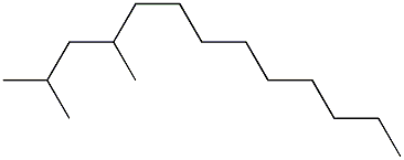 2,4-dimethyltridecane Structure