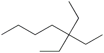 3,3-diethylheptane Structure